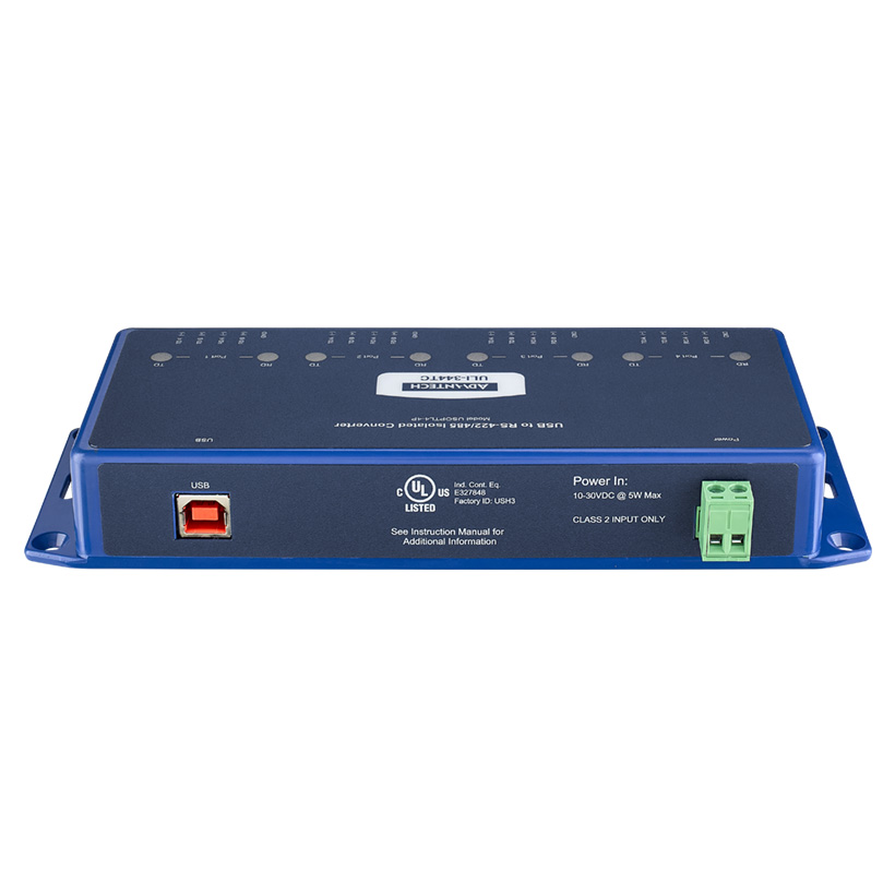 Product: BB-USOPTL4-4P - Advantech's 4-Port USB To RS-422/485 (Terminal ...